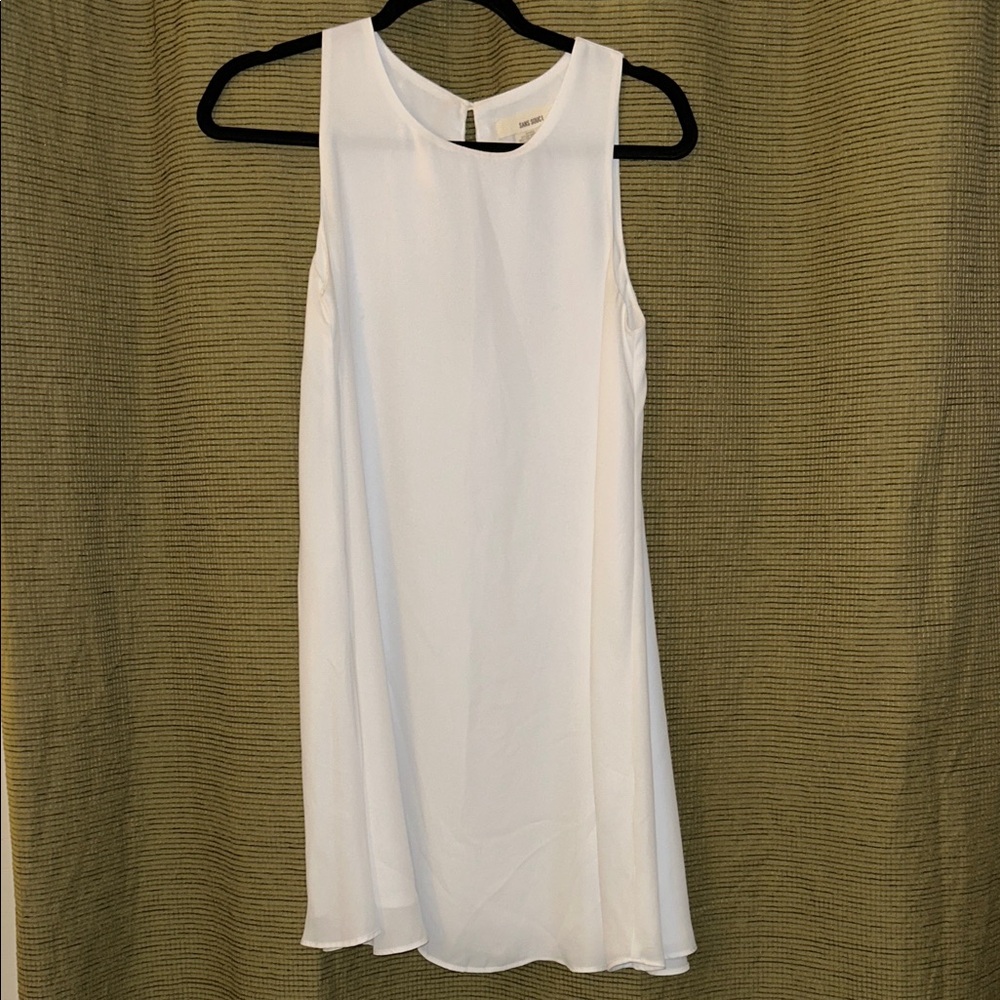 Sans Souci White Mini Dress